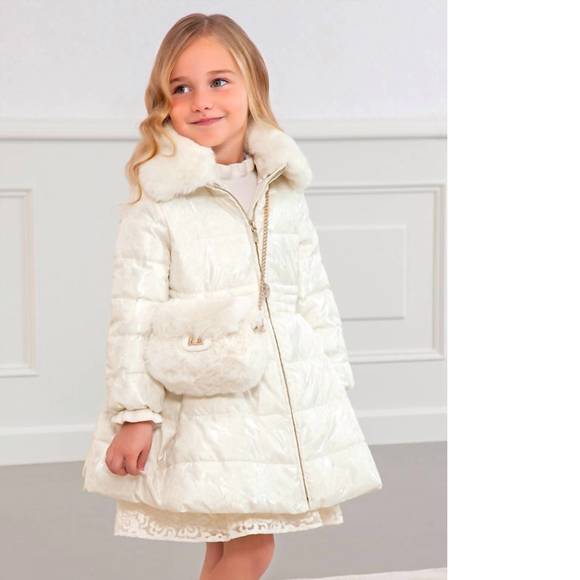 ABEL & LULA Jackets & Coats New Abel Lula Kids Shimmer Padded Coat